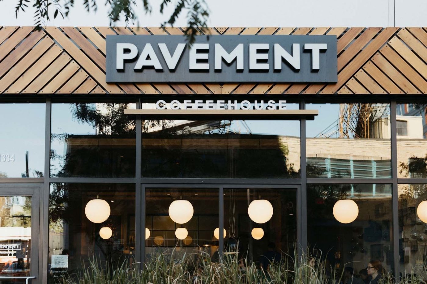 Exterior of Pavement Coffeehouse Fenway